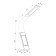 Luminaire Elektrostandard, Elara Led 6 W, 90x65x510 mm, IP20, white color