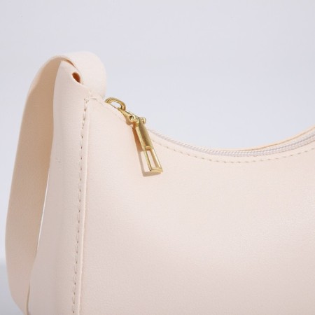 Bag Baget made of artificial leather, 19x15x6.5 cm, white color-4