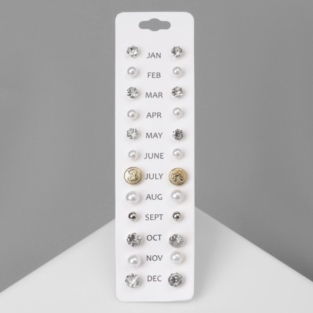 Pusets 12 pairs Onear, strict style, color mix-3