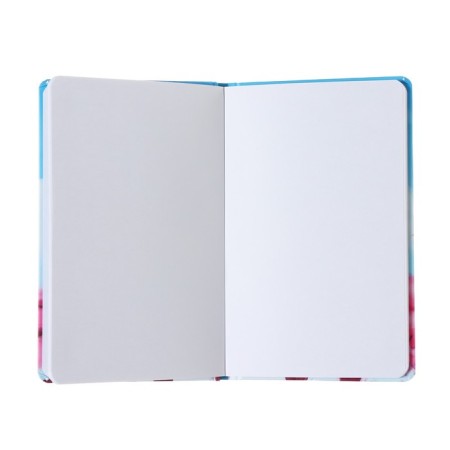 Sketchbook 130 x 210 mm, 40 sheets "Anime Girl", solid cover with an elastic band, selective varnish, block 100 g/m2-3