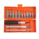 Hobbi knife set, for wood carving, 13 blades