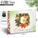 Package Gift New Year Laminated "New Year's Wreath", tangerines, MS 18 x 23 x 10 cm, New Year