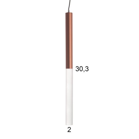 Lumber "Lucas Soft" LED 5W 4000k matte copper 2x2x30-130cm-5