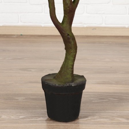 Artificial bush "Kustovaya rose" with a pot, 120 cm, mix-2