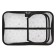 Penal 3 sections, tab inside, 140 x 210 x 40 mm, fabric, calligrata top block "Anime Eye"