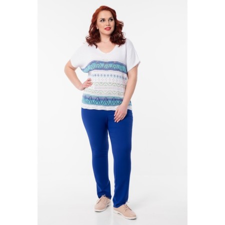 Female jumper, size 52, white color-4
