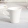 Tea couple ceramic "mother", a mug 100 ml, a saucer 15x14 cm, white color