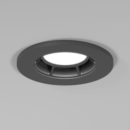 Builtrous lamp Elektrostandard, Asimo, 95x95x52 mm, GU10, graphite color