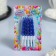Candles in the cake "Spiral", 10 pcs, medium, 5 cm, blue metallic