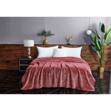 Sofia blanket, size 160x220 cm, color tea rose