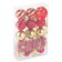 Set of jewelry plastic 21 pcs "serpentine" red gold