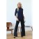 Women's turtleneck, size 42, blue color