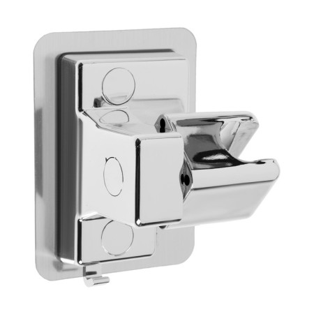 Holder for shower watering can Zein Z111, adjustable, self -adhesive, chrome-6