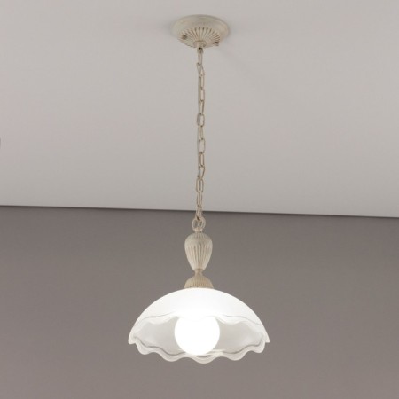 Suspended lamp Citilux "Latur" CL413210, 36x35 cm, 1x75W, E27, white color-14