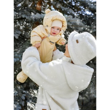 Combiason transformer winter Amarobaby Snowy Travel, height 62 cm, milk color-1