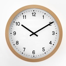 Watch walls, series: classic, discrete move, d-28 cm, gold