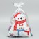 Plastic package "heat and comfort", 20 x 30 cm, new year