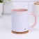 Named mug, sublimation "crow", pink bottom