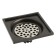 Zein gap, 100x100 mm, vertical, d = 32 mm, stainless steel, gray