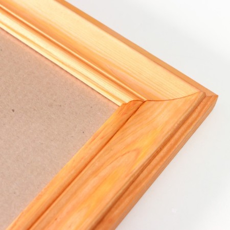 Photo frame 40x60 cm walnut Ave. No. 3 (plastic screen)-2