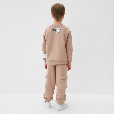 Svitshot Children's Minaku, beige color, height 152 cm-6