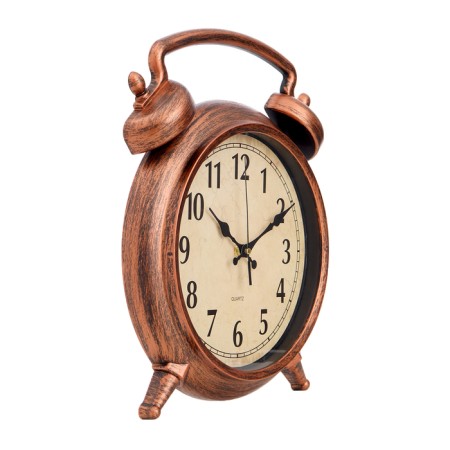 Wall clock, series: interior, "big alarm", smooth move, 38 x 28 cm-1