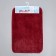 Bath and toilet rug “fluffy”, 40 × 60 cm, burgundy color