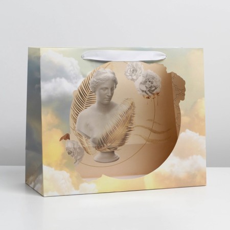 Gift package laminated with a plastic window, packaging, “nymph”, 32.5 x 26.5 x 13.5 cm-2