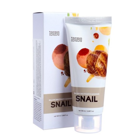 Tenzero washing foam with snail mucin, 100 ml