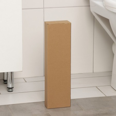 Silicon of the toilet Silicone Dilan “Lila”, 4.3 × 9.5 × 36 cm, white color-16