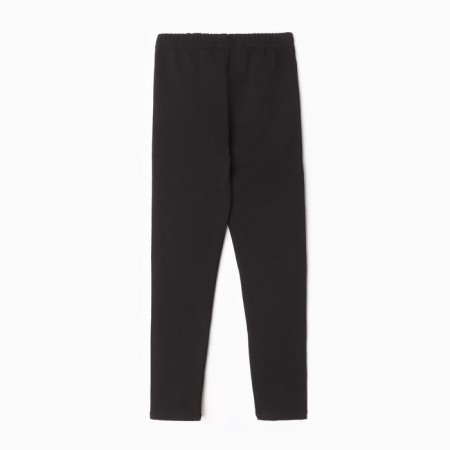 Leggings for girls, black color, height 128 cm-3