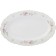 Oval Bernadotte dish, decor "Wild rose, gold laying", 36 cm