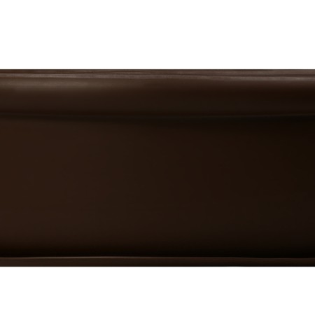 Border tape, 0.15 × 10 m, thickness 2 mm, plastic, brown, kanta-8