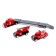 Metal truck "Fire Service", inertial, with 2 machines