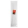 Clot of nylon tundra krep for screed, 3.6x370 mm, white, in packaging 100 pcs.