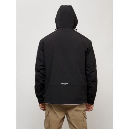 Male spring jacket, size 50, black color-14