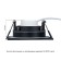 Pointed-built lamp Arte Lamp Giro A28666PL-1BK, GU10, 35 W, 9.5x9.5x3.8 cm, black