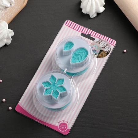A set of pastry shops "Leaves", 2 pcs-4