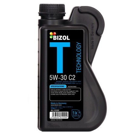 Motor oil Bizol Technology 5W-30 C2, NS Synthetic, 1 liter