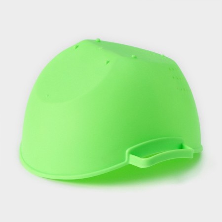 A colander of the kitchen shade "Heart", D = 20 cm, with handles, color mix-3