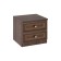 Tumbling bedside Beatrice Module-12 383x400x400 Gaplankt walnuts