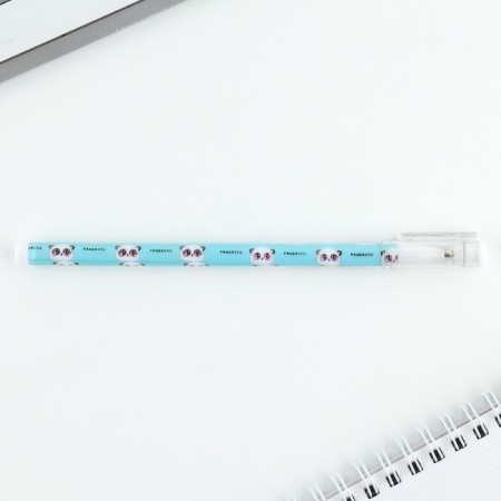 Ballpack blue paste 0.5 mm with cap "Pandastik" Plastic-4