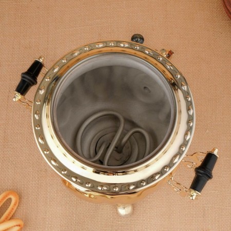Samovar "Gold", oval, with automatic shutdown, 3 l, electric-3