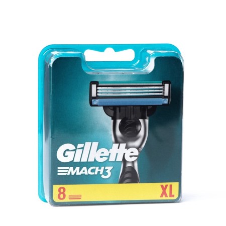 Exchange cassettes Gillette Mach3, 3 blades, 8 pcs-9