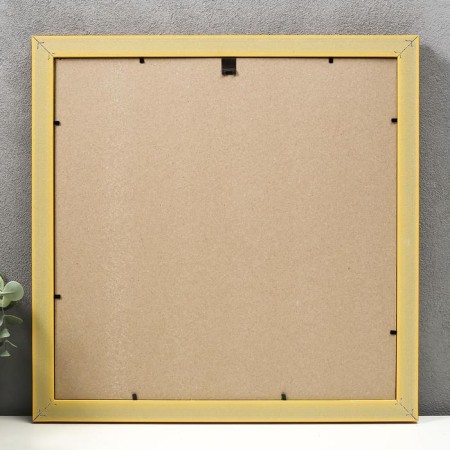 Photo frame plastic 35x35 cm, gold (plastic screen)-2