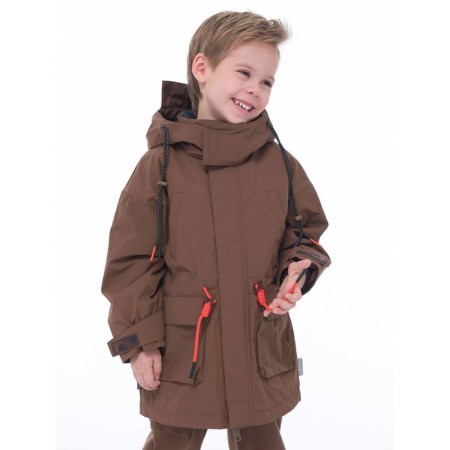 Boys for boys, height 116 cm, brown color