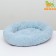 Lynchik for dogs and cats "Coos", soft fur, 45 x 35 x 11 cm, blue