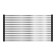 Roll-Mat Ulgran 440x305mm, 15 rods, stainless steel, heat-resistant silicone