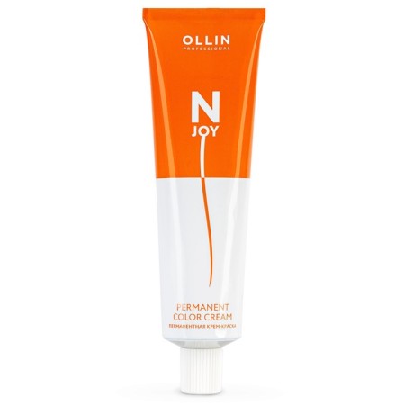 Cream-coloring hair permanent OLLIN Professional N-Joy, tone 9/75, brown-mahagonnoye blond, 100 ml-5
