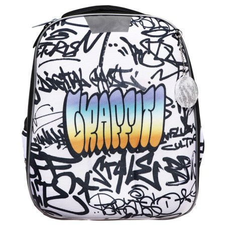 School backpack, 37 x 28 x 19 cm, calligrata volt "Graffitti"-6